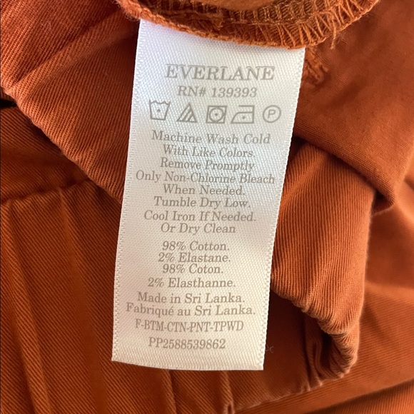Everlane Women’s The Easy Pant in Honey Pull On Stretch Pockets size 6 - Picture 9 of 9